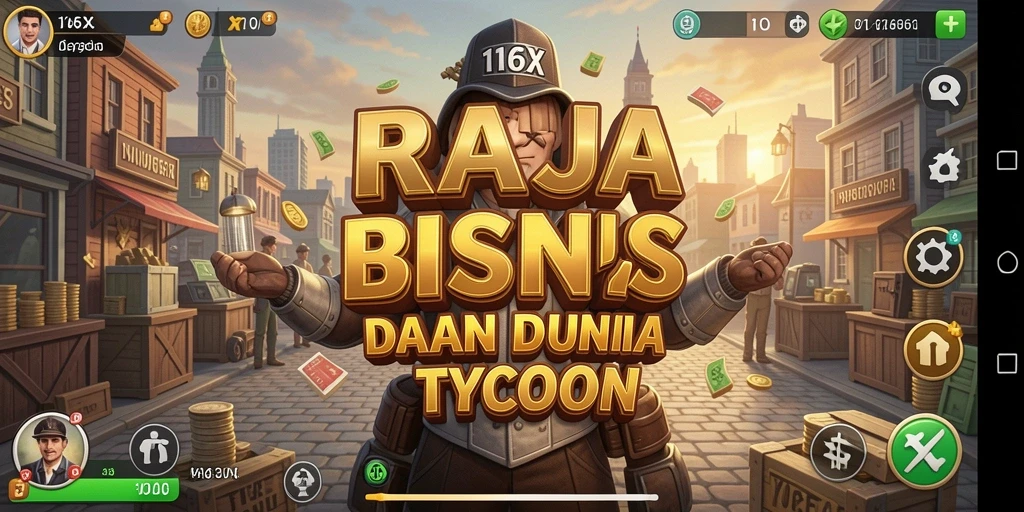Gameplay seru di 116X menantang Anda untuk mengelola bisnis.