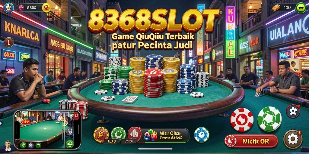 Screenshot gameplay QiuQiu 8368SLOT dengan tampilan menarik.