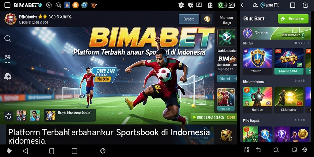 Tangkapan layar gameplay <strong>BIMABET</strong> menunjukkan antarmuka taruhan yang menarik dan interaktif.
