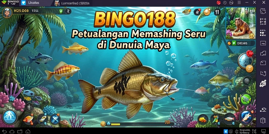 Gameplay BINGO188 memperlihatkan petualangan memancing yang menarik.