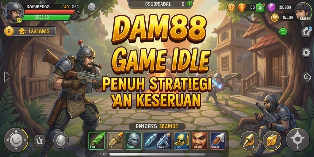 Screenshot gameplay DAM88 menampilkan aksi karakter dalam misi Idle.