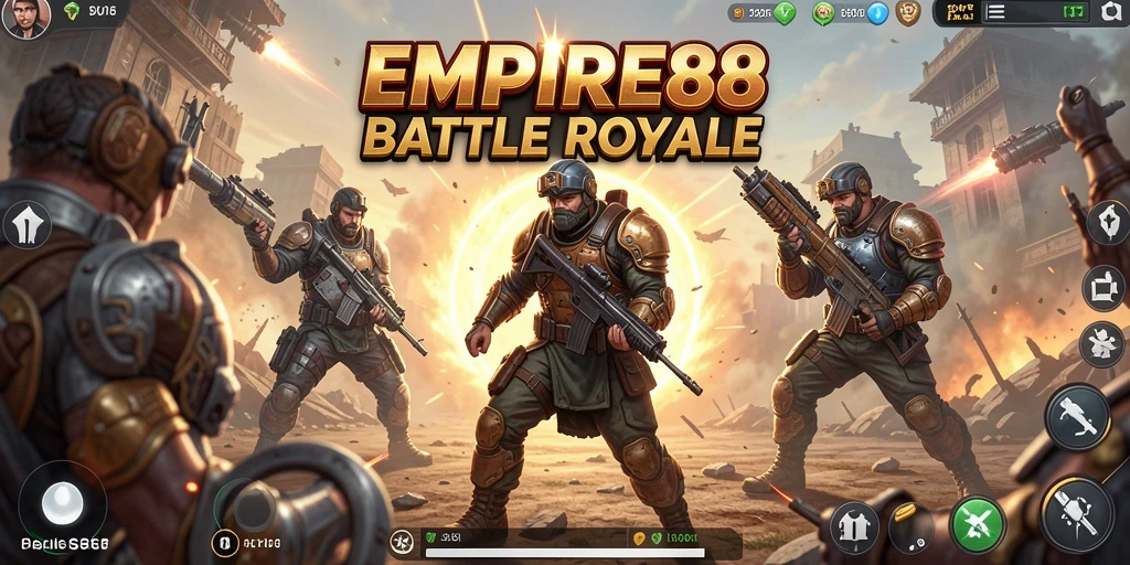 Gameplay seru di EMPIRE88 dengan aksi Battle Royale yang mendebarkan.