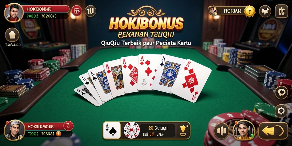 Tampilan gameplay QiuQiu yang mengasyikkan di HOKIBONUS.