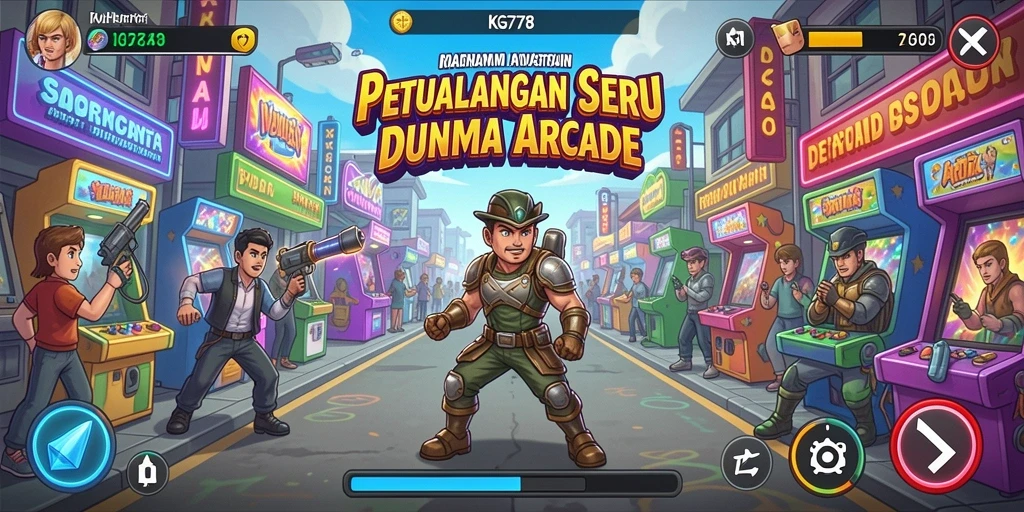 Tangkapan layar utama KG778 menampilkan gameplay yang dinamis dan seru.