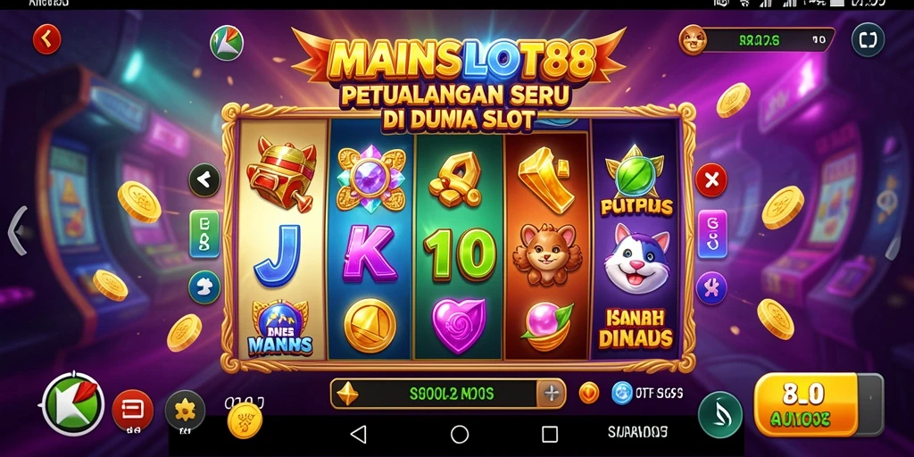 Tampilan gameplay seru di MAINSLOT88 dengan karakter dan dunia yang menakjubkan.