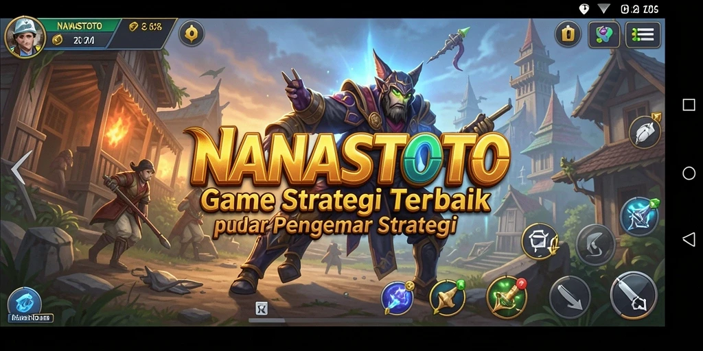 Tampilan gameplay NANASTOTO yang mendebarkan dan penuh strategi.