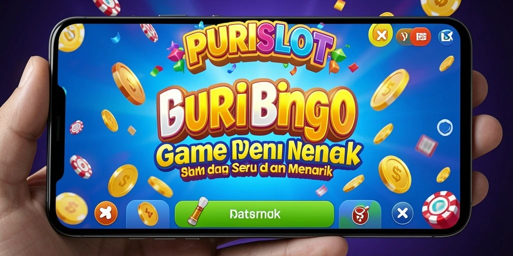 Tampilan gameplay Bingo di PURISLOT yang seru dan interaktif.