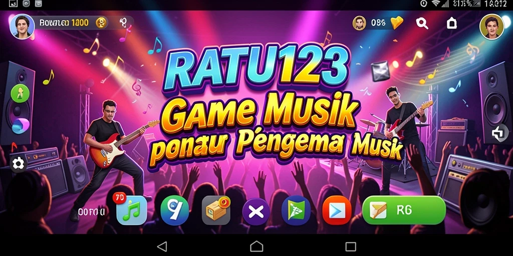 Tampilan gameplay menarik dan interaktif dalam RATU123.