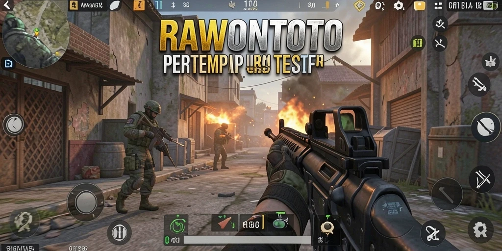 Screenshot menampilkan aksi seru dari gameplay RAWONTOTO.