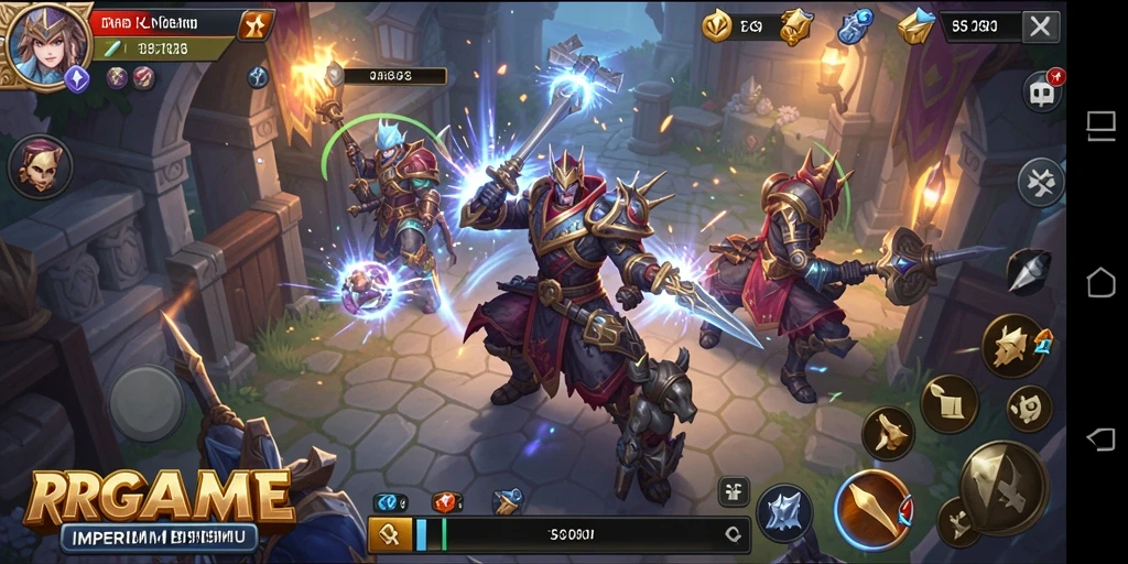 Tampilan gameplay RPGAME yang memikat dan strategis di dunia tycoon.