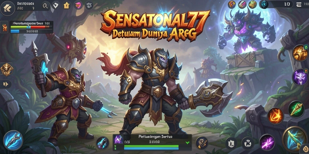 Tangkapan layar menampilkan aksi pertarungan dalam <strong>SENSATIONAL77</strong> dengan grafis yang menakjubkan.